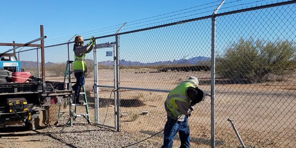 Papago Farms FOB Well and Gate - Martinez Construction Services